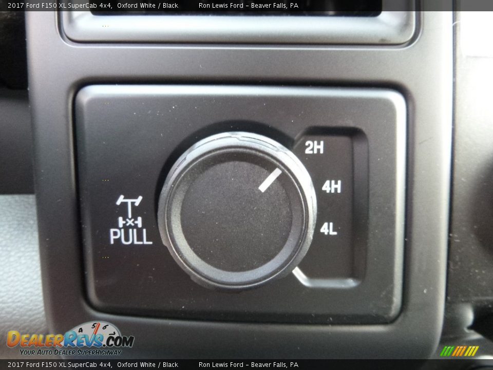 2017 Ford F150 XL SuperCab 4x4 Oxford White / Black Photo #17
