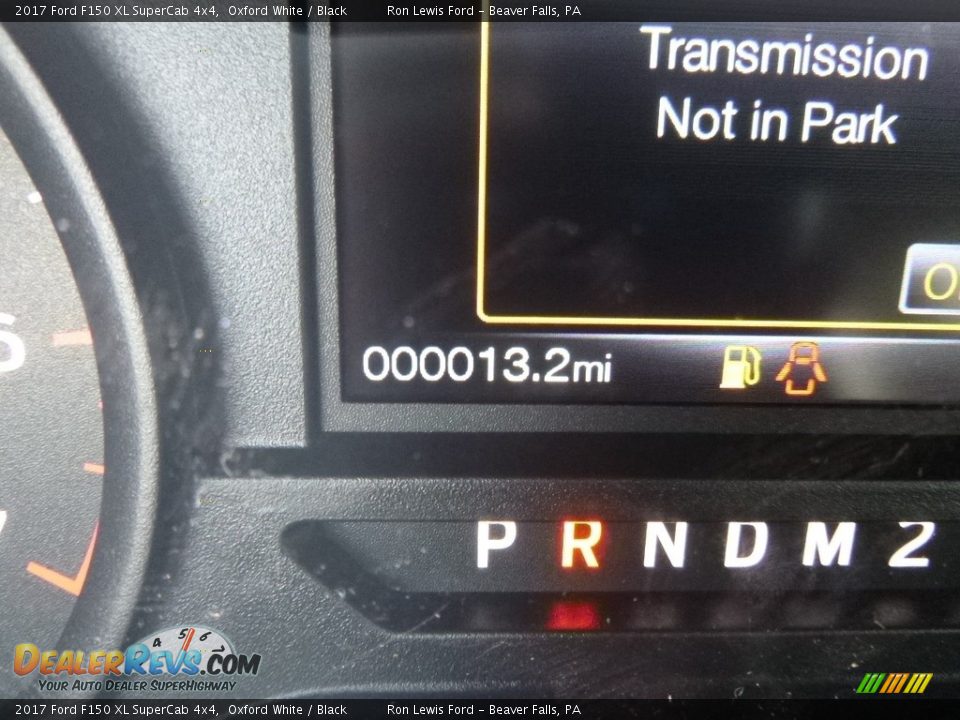 2017 Ford F150 XL SuperCab 4x4 Oxford White / Black Photo #20