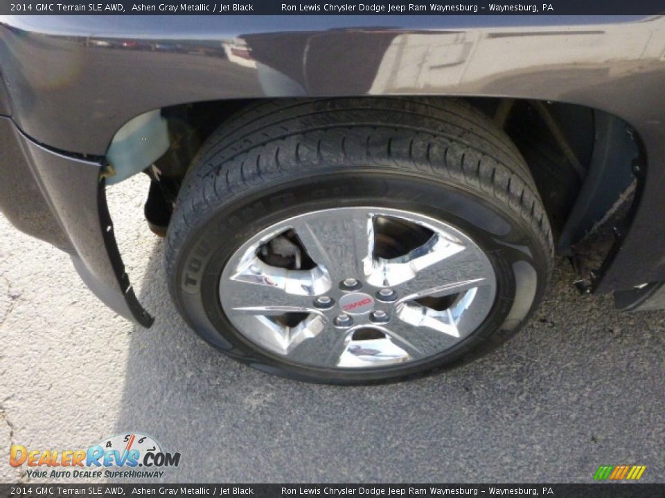 2014 GMC Terrain SLE AWD Ashen Gray Metallic / Jet Black Photo #2
