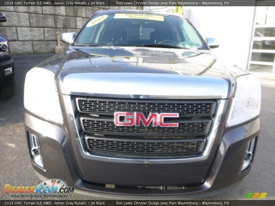 2014 GMC Terrain SLE AWD Ashen Gray Metallic / Jet Black Photo #8