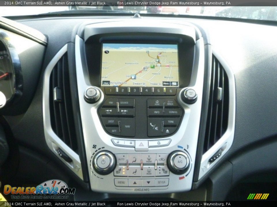 2014 GMC Terrain SLE AWD Ashen Gray Metallic / Jet Black Photo #17