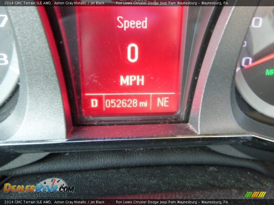 2014 GMC Terrain SLE AWD Ashen Gray Metallic / Jet Black Photo #19