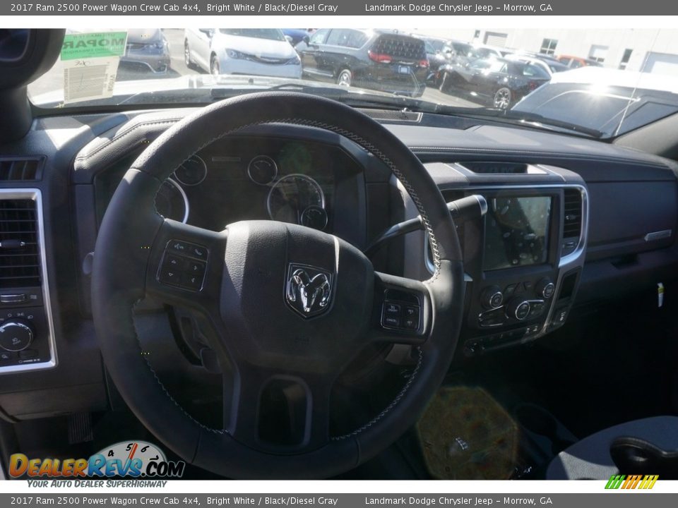 2017 Ram 2500 Power Wagon Crew Cab 4x4 Bright White / Black/Diesel Gray Photo #6