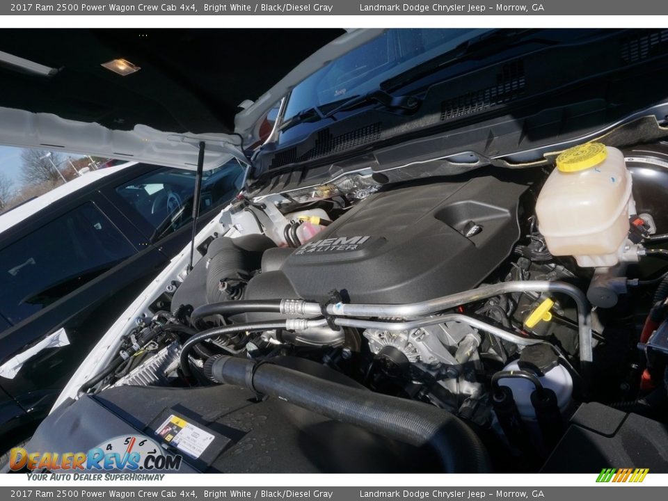 2017 Ram 2500 Power Wagon Crew Cab 4x4 Bright White / Black/Diesel Gray Photo #7