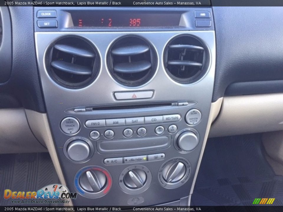 2005 Mazda MAZDA6 i Sport Hatchback Lapis Blue Metallic / Black Photo #6