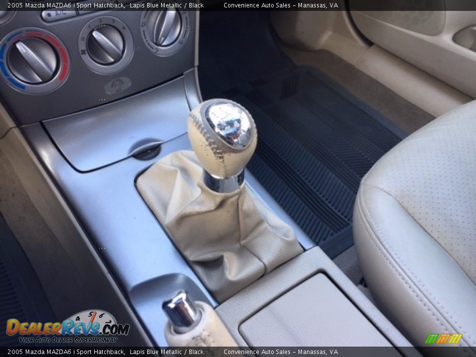 2005 Mazda MAZDA6 i Sport Hatchback Lapis Blue Metallic / Black Photo #7