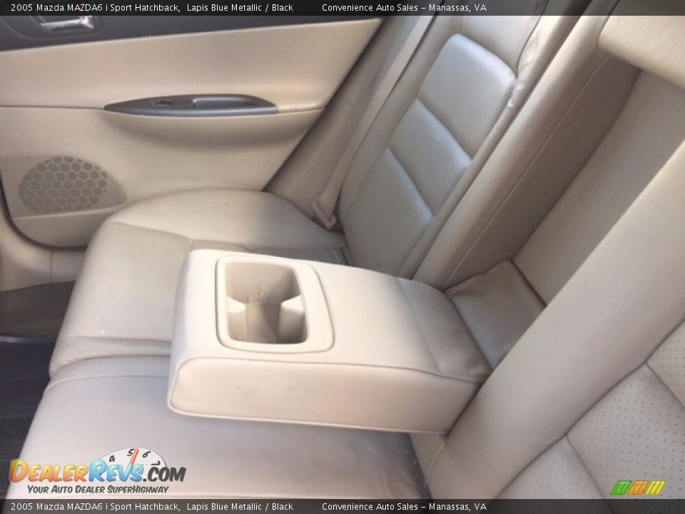 2005 Mazda MAZDA6 i Sport Hatchback Lapis Blue Metallic / Black Photo #12