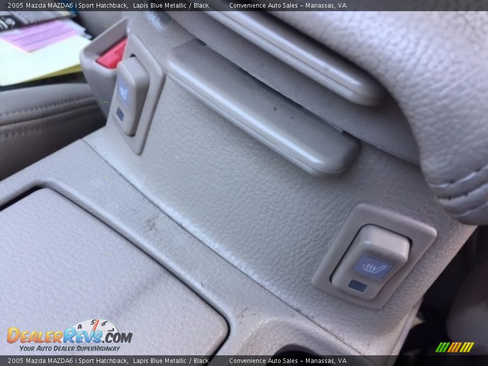 2005 Mazda MAZDA6 i Sport Hatchback Lapis Blue Metallic / Black Photo #20