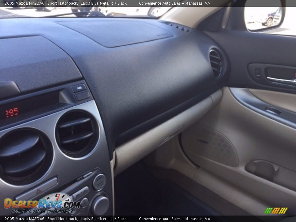 2005 Mazda MAZDA6 i Sport Hatchback Lapis Blue Metallic / Black Photo #21
