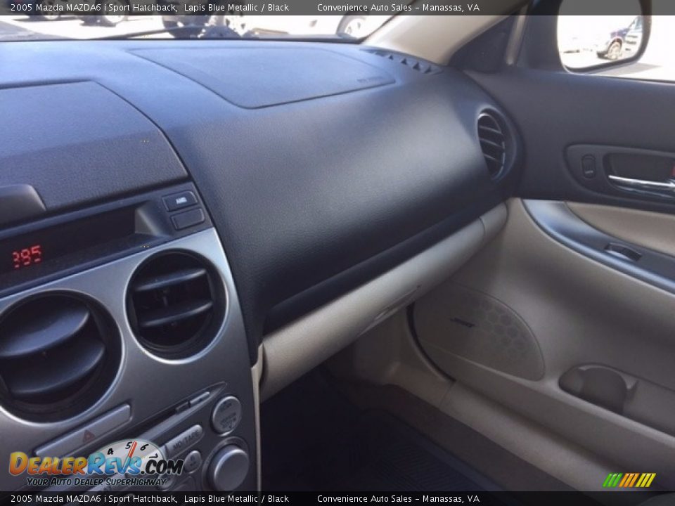 2005 Mazda MAZDA6 i Sport Hatchback Lapis Blue Metallic / Black Photo #21