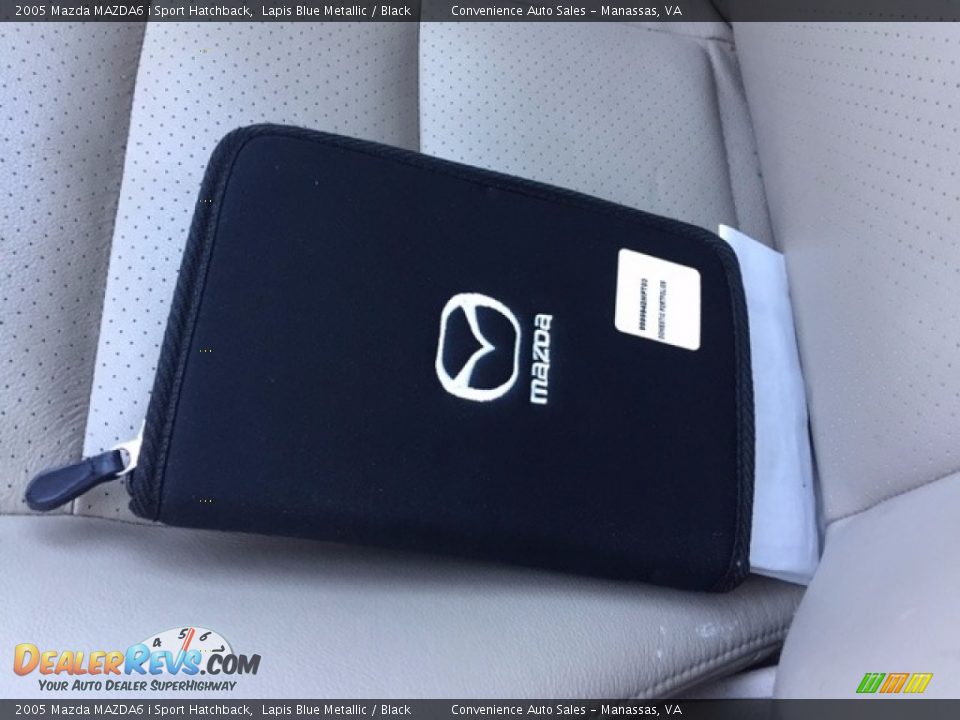2005 Mazda MAZDA6 i Sport Hatchback Lapis Blue Metallic / Black Photo #24