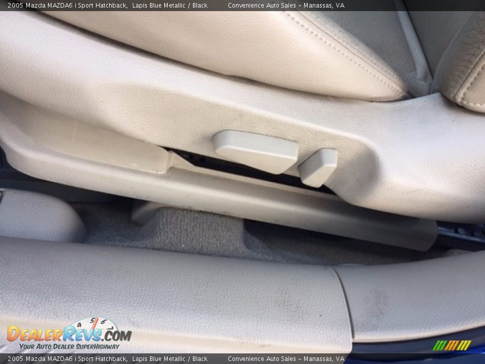 2005 Mazda MAZDA6 i Sport Hatchback Lapis Blue Metallic / Black Photo #25