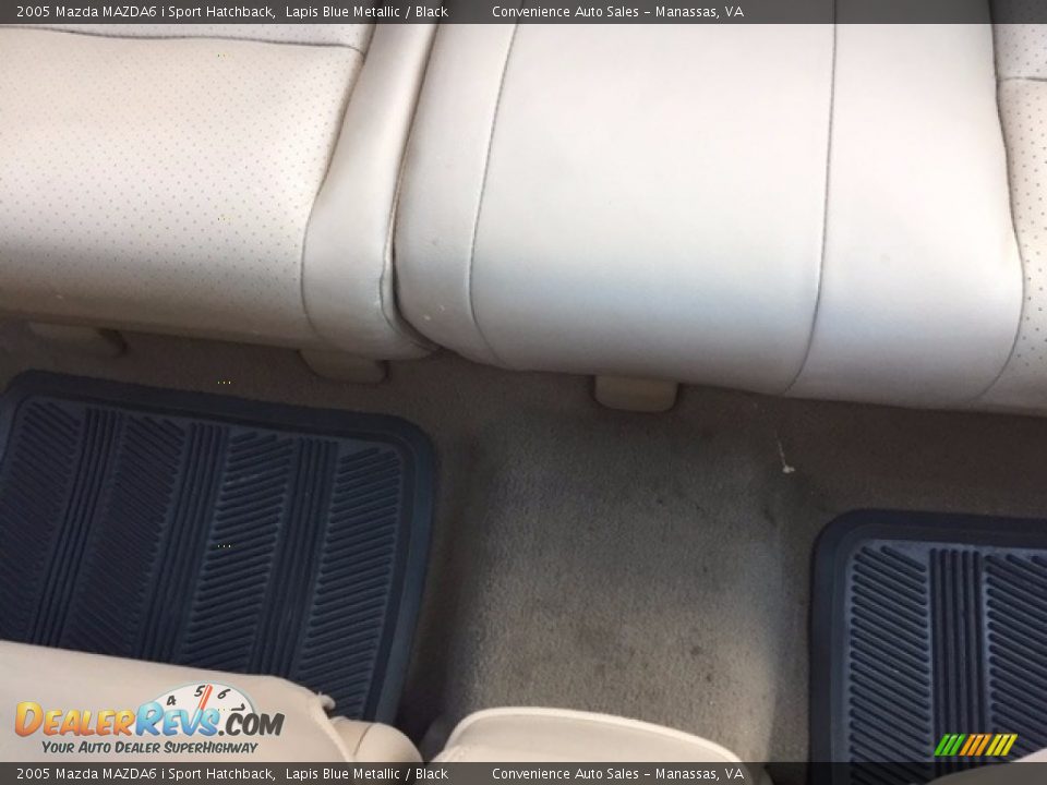 2005 Mazda MAZDA6 i Sport Hatchback Lapis Blue Metallic / Black Photo #27