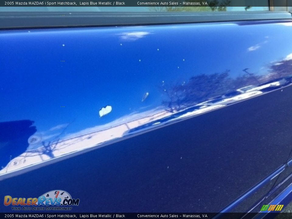 2005 Mazda MAZDA6 i Sport Hatchback Lapis Blue Metallic / Black Photo #31