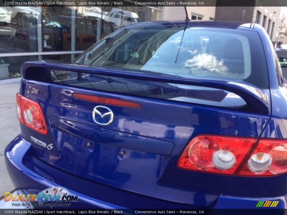 2005 Mazda MAZDA6 i Sport Hatchback Lapis Blue Metallic / Black Photo #32