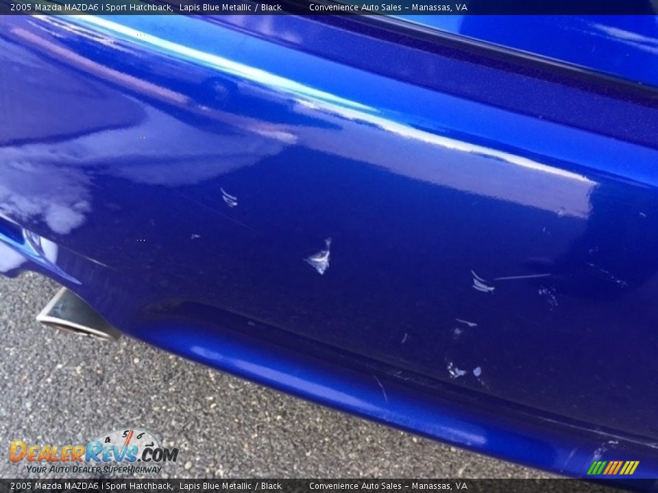 2005 Mazda MAZDA6 i Sport Hatchback Lapis Blue Metallic / Black Photo #33