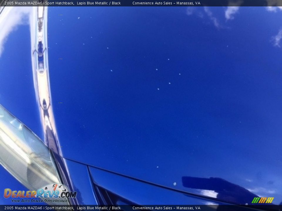 2005 Mazda MAZDA6 i Sport Hatchback Lapis Blue Metallic / Black Photo #34