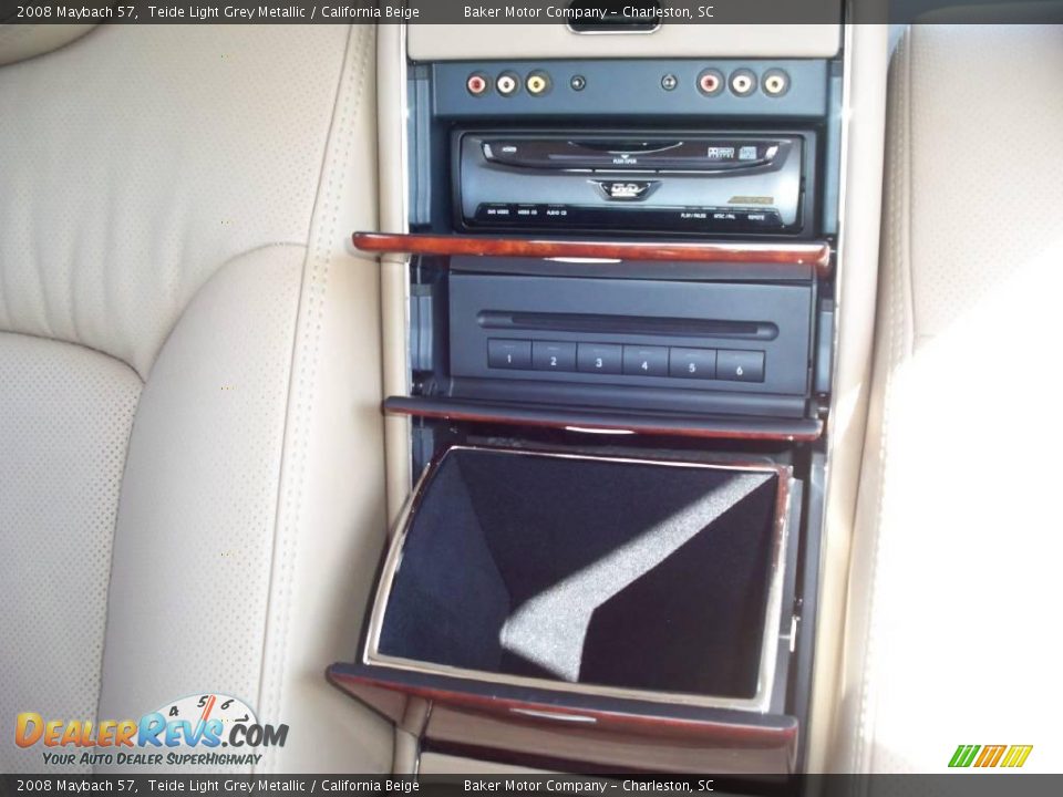 2008 Maybach 57 Teide Light Grey Metallic / California Beige Photo #14