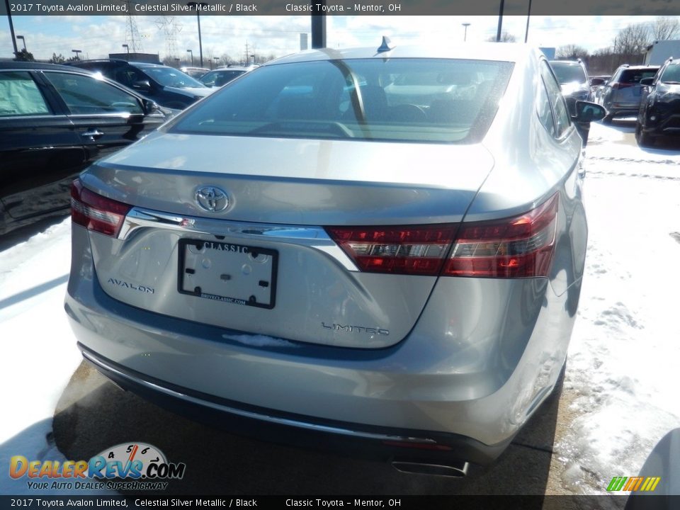 2017 Toyota Avalon Limited Celestial Silver Metallic / Black Photo #3