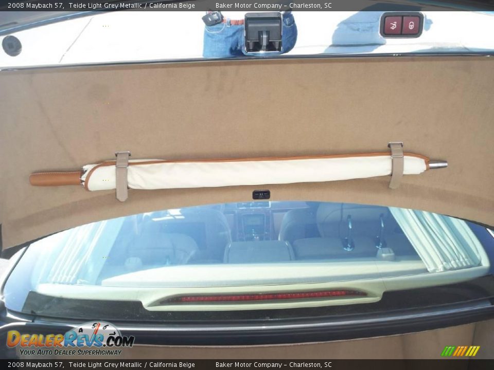 2008 Maybach 57 Teide Light Grey Metallic / California Beige Photo #24