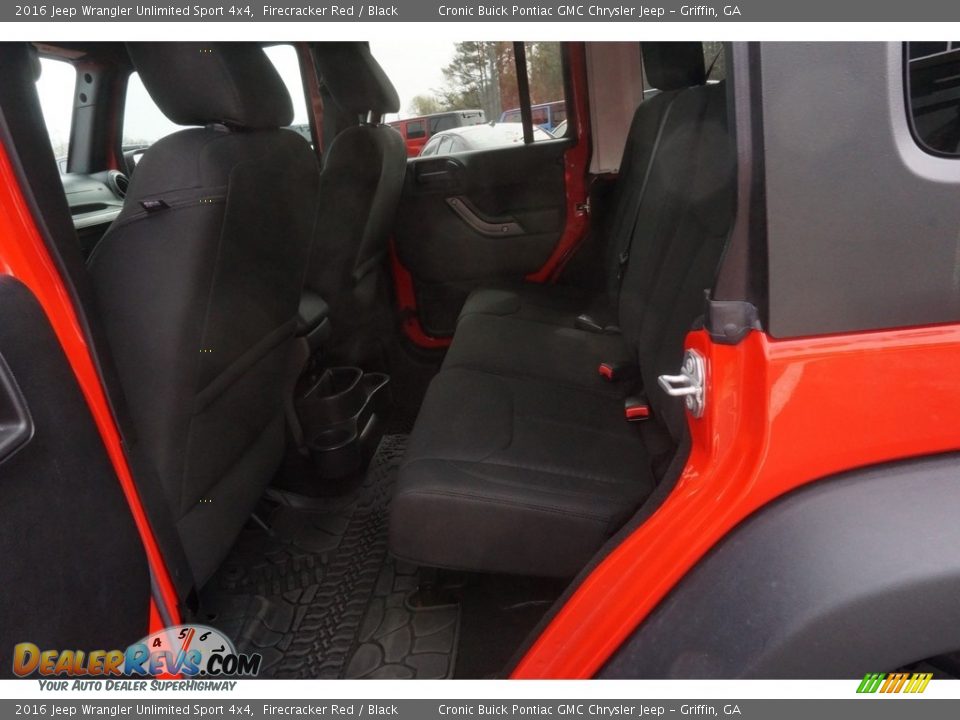 2016 Jeep Wrangler Unlimited Sport 4x4 Firecracker Red / Black Photo #14