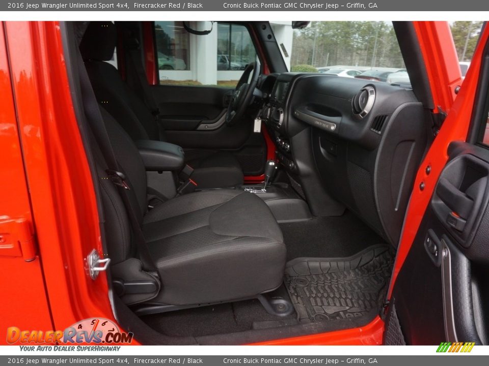 2016 Jeep Wrangler Unlimited Sport 4x4 Firecracker Red / Black Photo #20