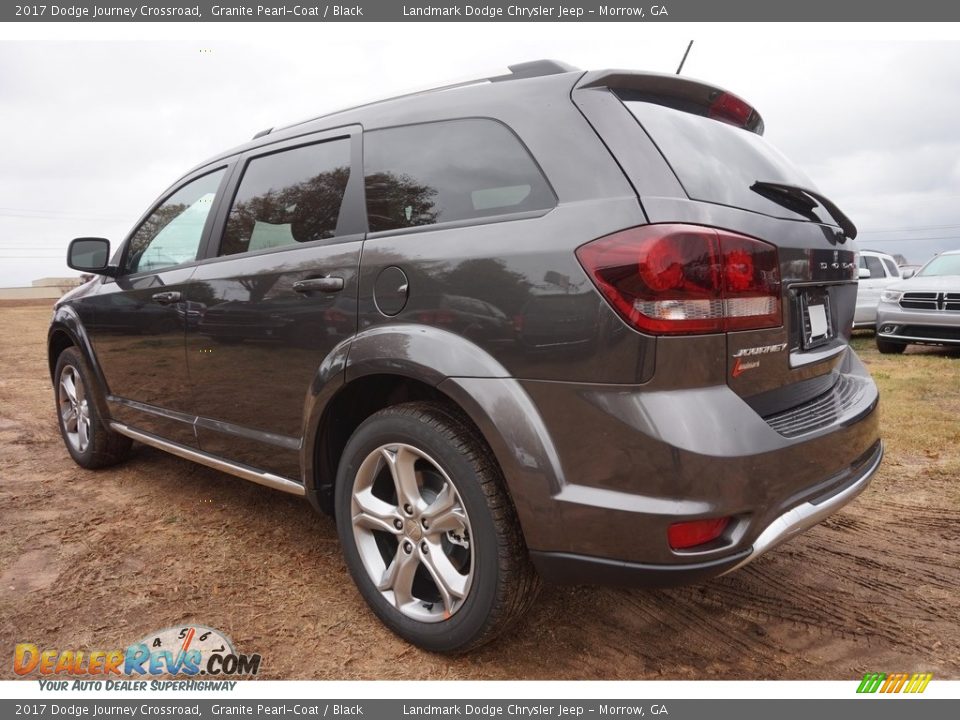 2017 Dodge Journey Crossroad Granite Pearl-Coat / Black Photo #2