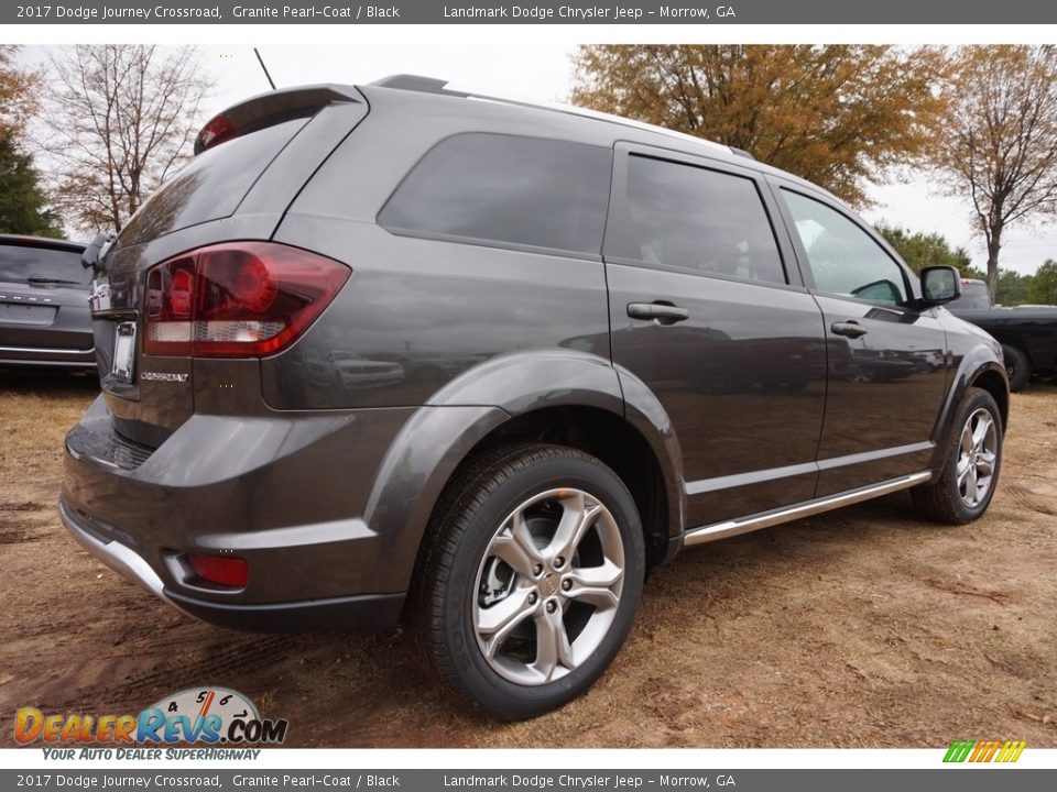 2017 Dodge Journey Crossroad Granite Pearl-Coat / Black Photo #3