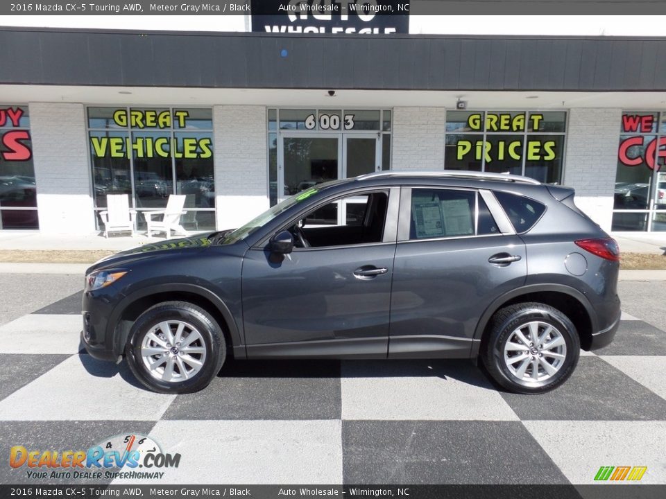 2016 Mazda CX-5 Touring AWD Meteor Gray Mica / Black Photo #1