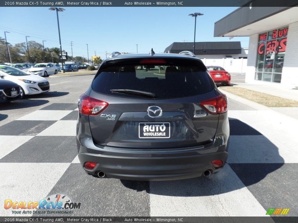 2016 Mazda CX-5 Touring AWD Meteor Gray Mica / Black Photo #4