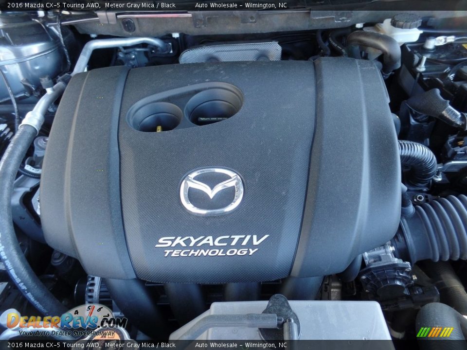 2016 Mazda CX-5 Touring AWD Meteor Gray Mica / Black Photo #6