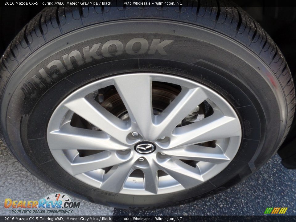 2016 Mazda CX-5 Touring AWD Meteor Gray Mica / Black Photo #7