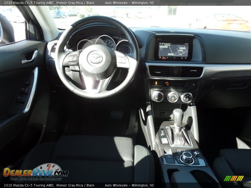 2016 Mazda CX-5 Touring AWD Meteor Gray Mica / Black Photo #15