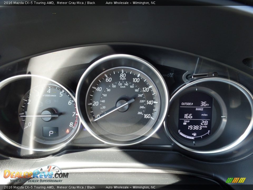 2016 Mazda CX-5 Touring AWD Meteor Gray Mica / Black Photo #16