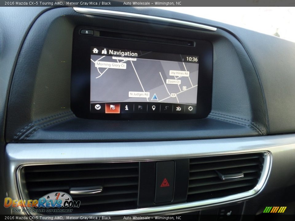 2016 Mazda CX-5 Touring AWD Meteor Gray Mica / Black Photo #17
