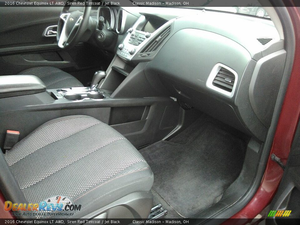 2016 Chevrolet Equinox LT AWD Siren Red Tintcoat / Jet Black Photo #8