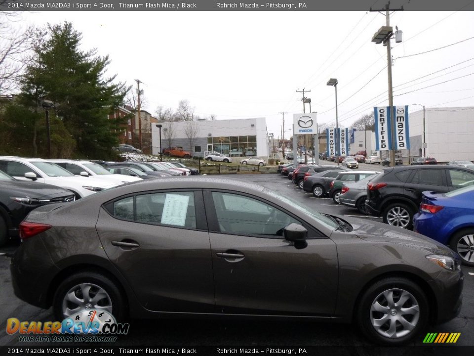 2014 Mazda MAZDA3 i Sport 4 Door Titanium Flash Mica / Black Photo #2