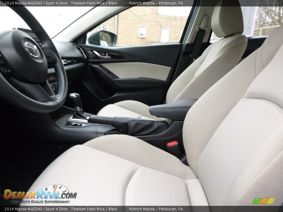 2014 Mazda MAZDA3 i Sport 4 Door Titanium Flash Mica / Black Photo #6