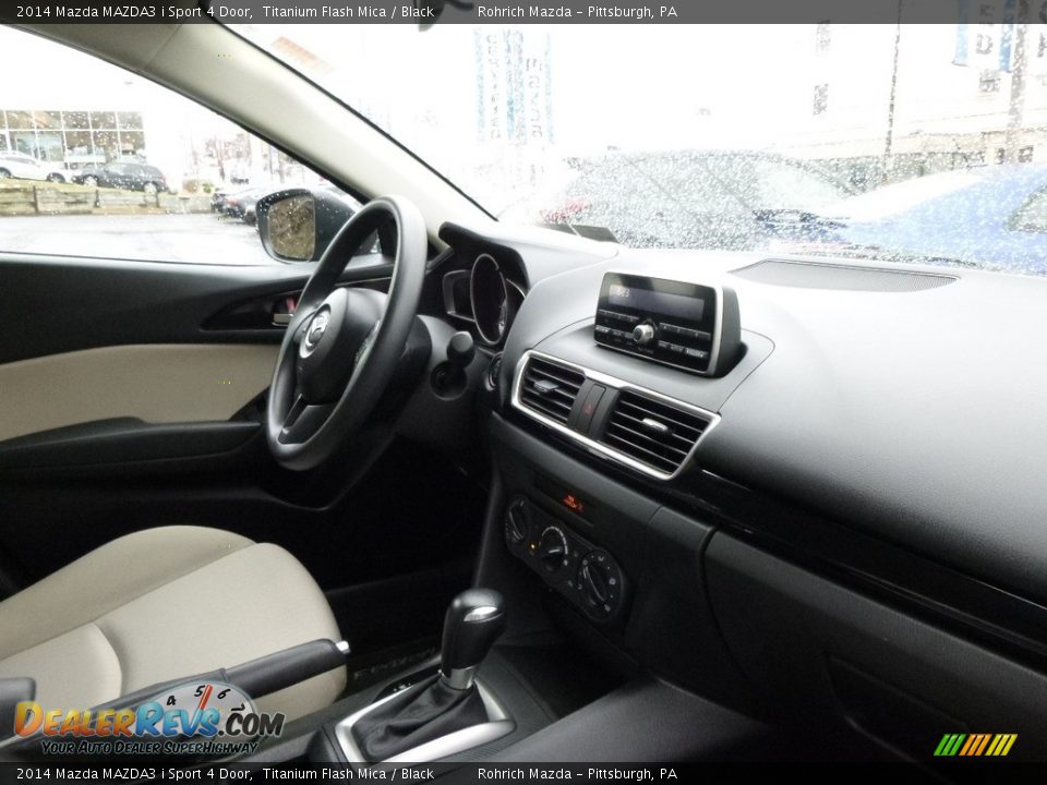 2014 Mazda MAZDA3 i Sport 4 Door Titanium Flash Mica / Black Photo #11