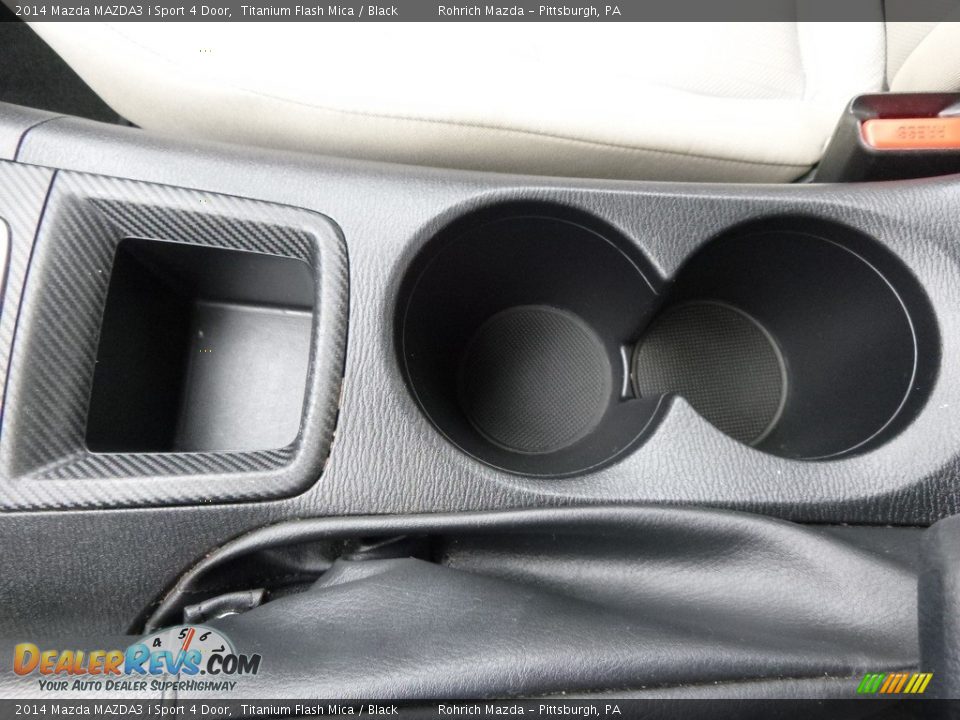 2014 Mazda MAZDA3 i Sport 4 Door Titanium Flash Mica / Black Photo #21