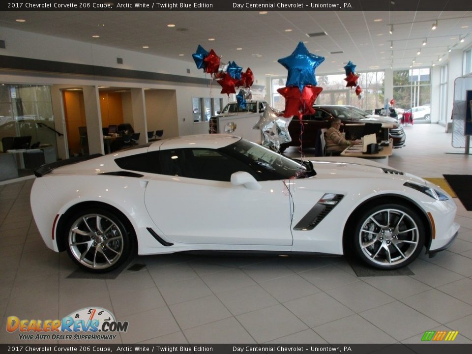 Arctic White 2017 Chevrolet Corvette Z06 Coupe Photo #4