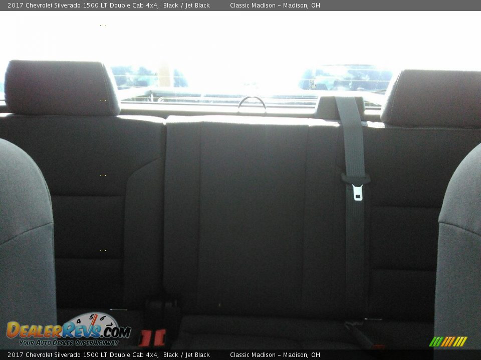 2017 Chevrolet Silverado 1500 LT Double Cab 4x4 Black / Jet Black Photo #6