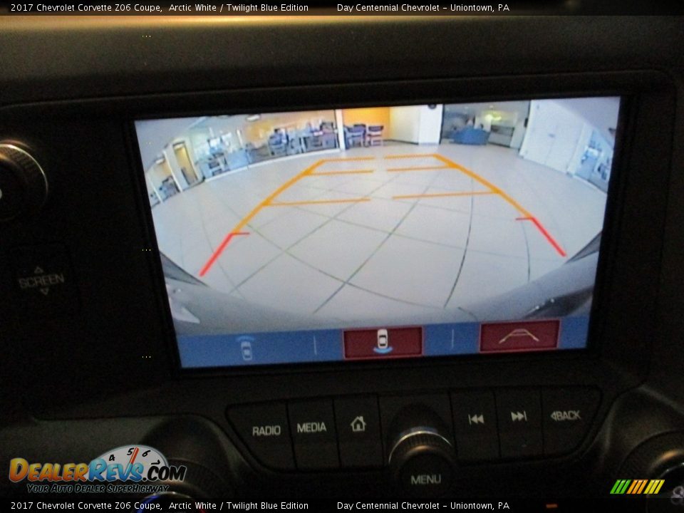 2017 Chevrolet Corvette Z06 Coupe Arctic White / Twilight Blue Edition Photo #16