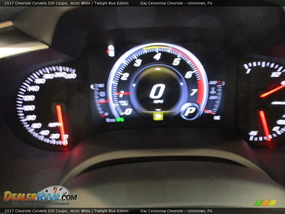 2017 Chevrolet Corvette Z06 Coupe Arctic White / Twilight Blue Edition Photo #20