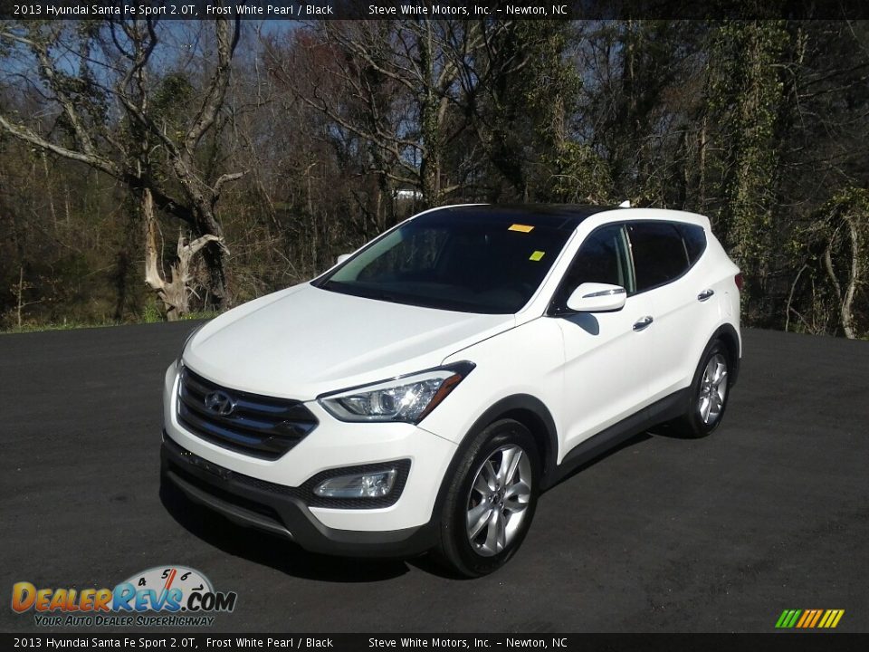 2013 Hyundai Santa Fe Sport 2.0T Frost White Pearl / Black Photo #2