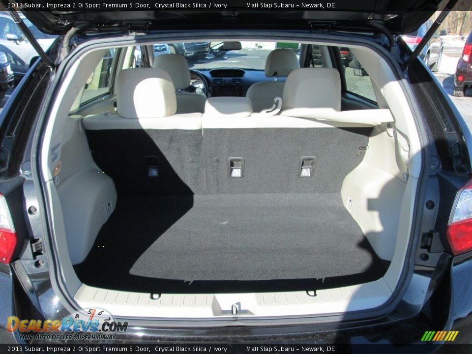 2013 Subaru Impreza 2.0i Sport Premium 5 Door Crystal Black Silica / Ivory Photo #19