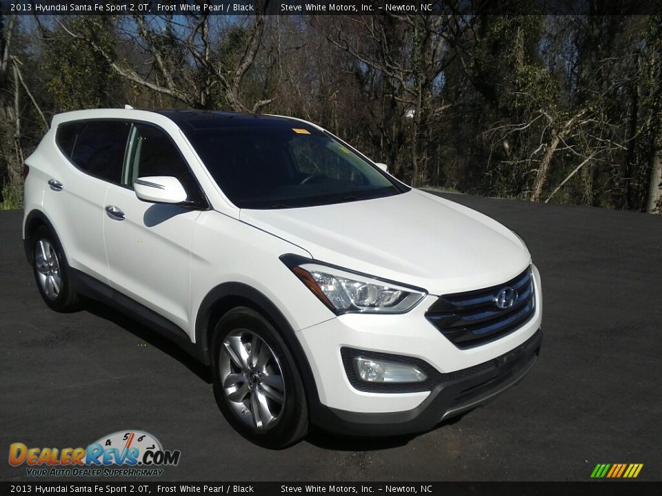 2013 Hyundai Santa Fe Sport 2.0T Frost White Pearl / Black Photo #4