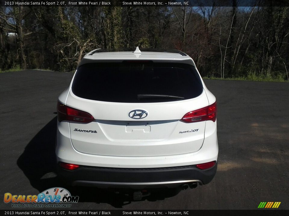 2013 Hyundai Santa Fe Sport 2.0T Frost White Pearl / Black Photo #7