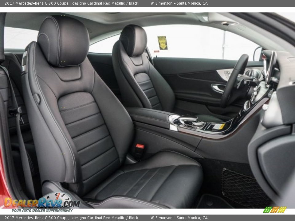 2017 Mercedes-Benz C 300 Coupe designo Cardinal Red Metallic / Black Photo #2