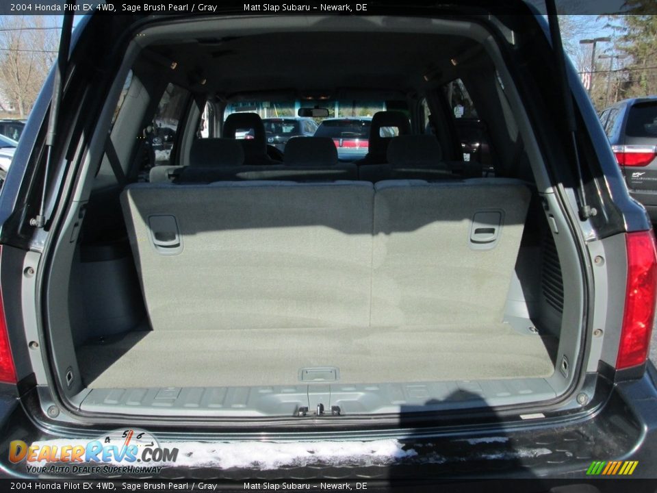 2004 Honda Pilot EX 4WD Sage Brush Pearl / Gray Photo #18